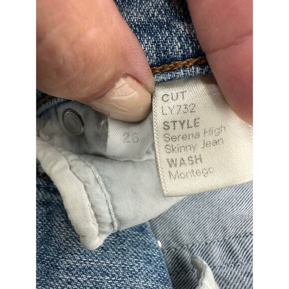 Reformation Serena High Skinny Jean Size 26 in Mortege - Picture 10 of 11